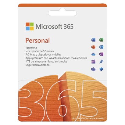 Microsoft 365 Personal Licencia de suscripción (1 año) 1 persona