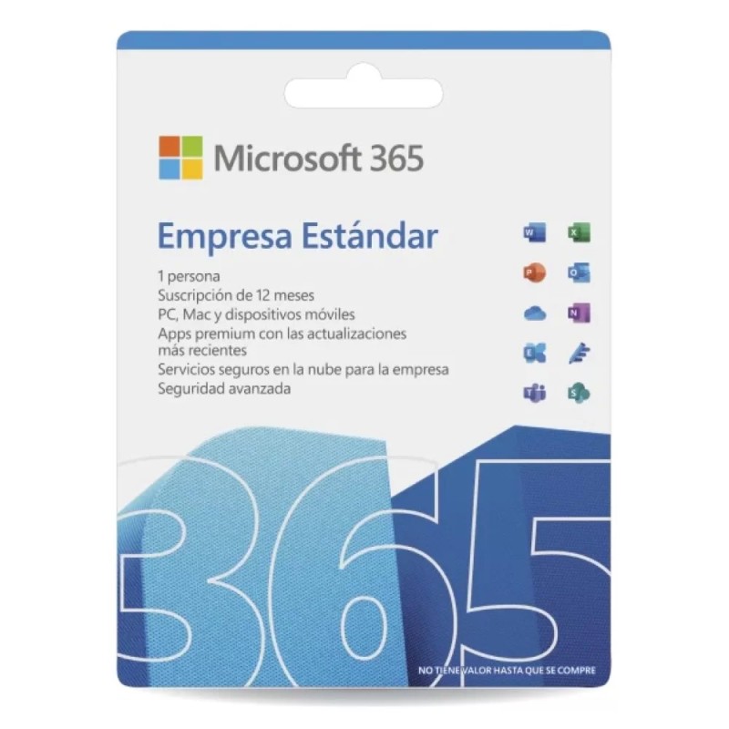 Microsoft 365 Business Standard - Licencia de suscripción (1 año) - 1 usuario (5 dispositivos) - ESD KLQ-00219