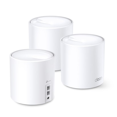 Sistema Wi-Fi Mesh Inteligente de Doble Banda AX1800 TP-link  Deco X20 (3-pack)