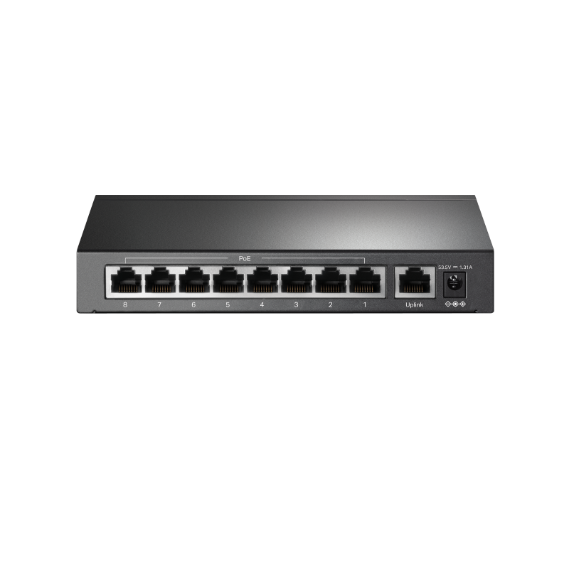 Switch TP-Link 8 Puertos PoE+ TL-SF1009P