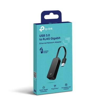 Adaptador de red TP-Link USB 3.0 a Gigabit Ethernet UE306