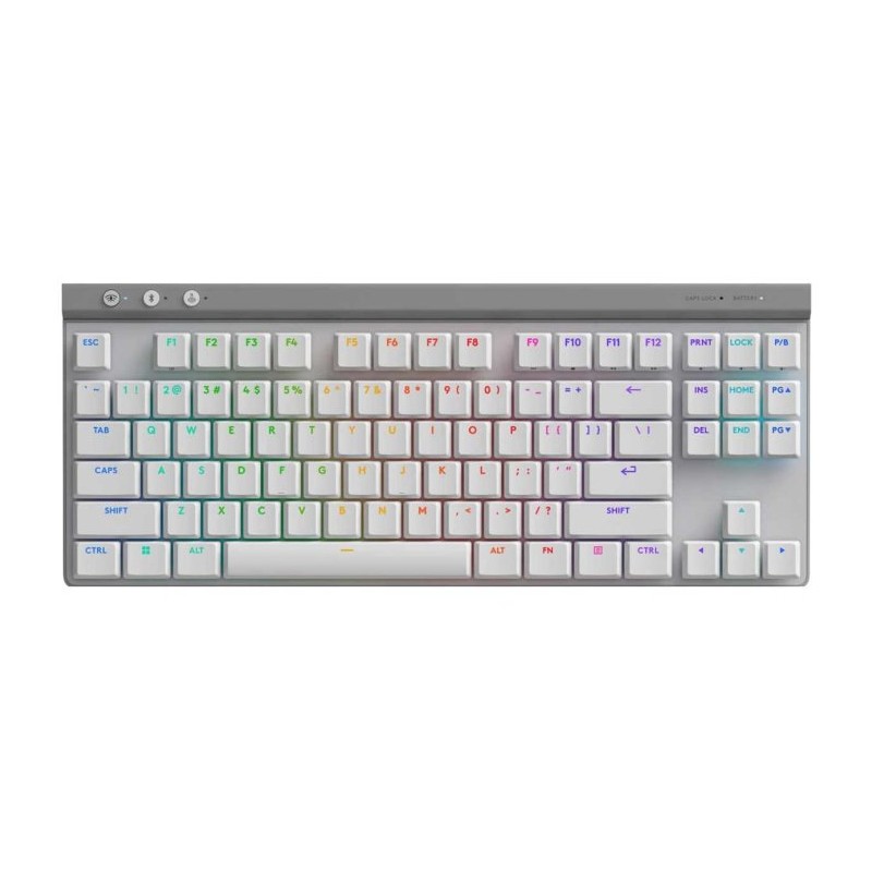 Teclado Logitech G515 Lightspeed TKL Blanco 920-012535