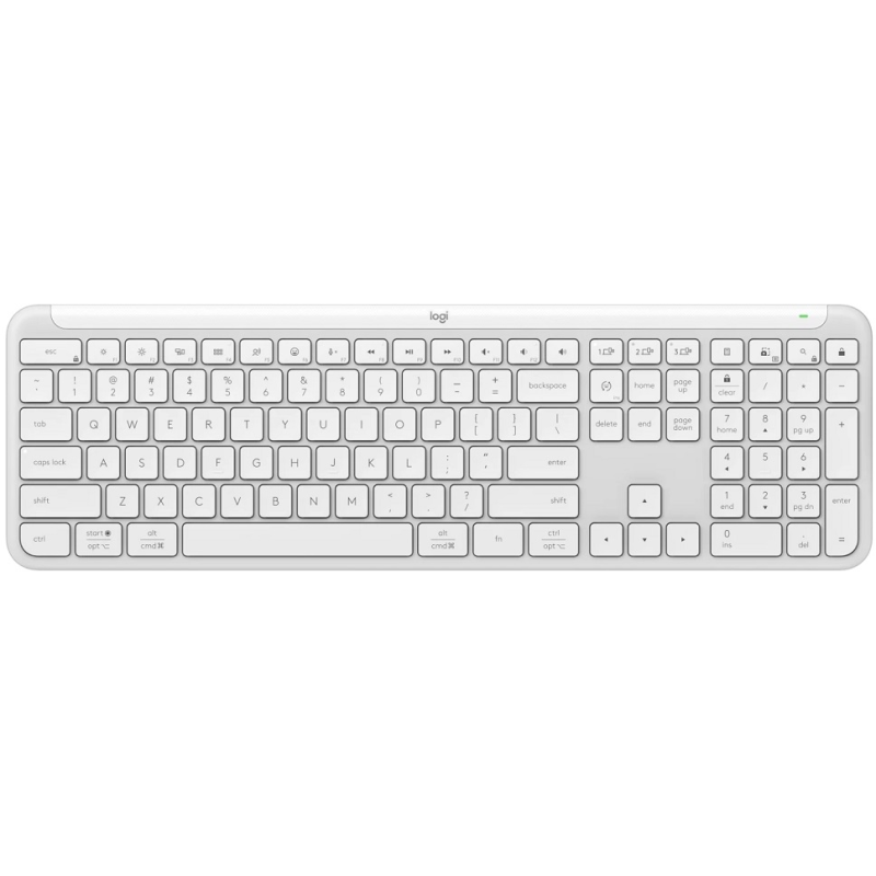 Teclado Logitech Signature Slim K950 Blanco 920-012593