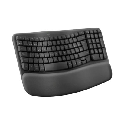 Teclado Inalámbrico Logitech Ergo WAVE KEYS Grafito 920-012325