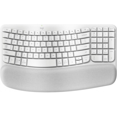 Teclado Inalámbrico Logitech Ergo WAVE KEYS Grafito 920-012279