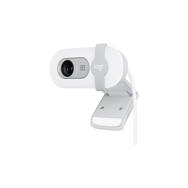 Cámara Web Logitech BRIO 100 FULL HD Blanco 960-001615