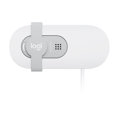 Cámara Web Logitech BRIO 100 FULL HD Blanco 960-001615