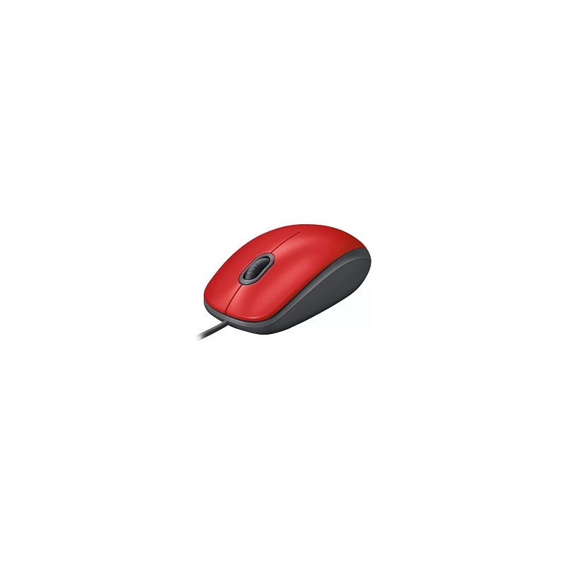 Mouse Logitech M110 Silent Rojo 910-006755