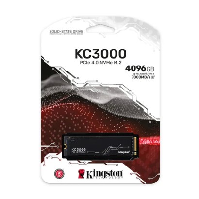 SSD Kingston m.2 KC3000 4096GB PCIe 4.0 NVMe - SKC3000D/4096G