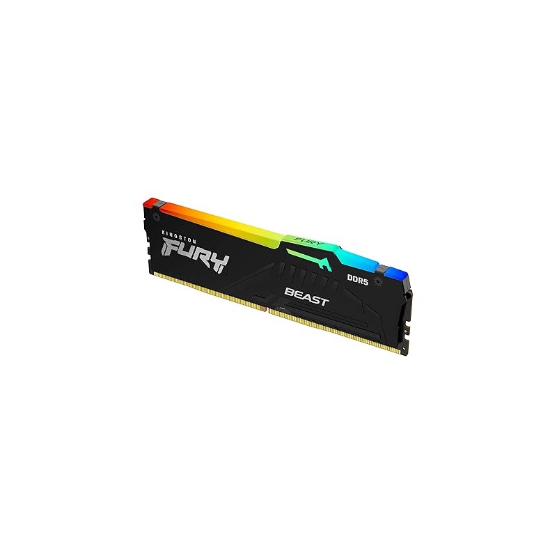 Memoria RAM Kingston Fury Beast RGB DDR5 16 GB 5200MHz KF556C40BBA-16