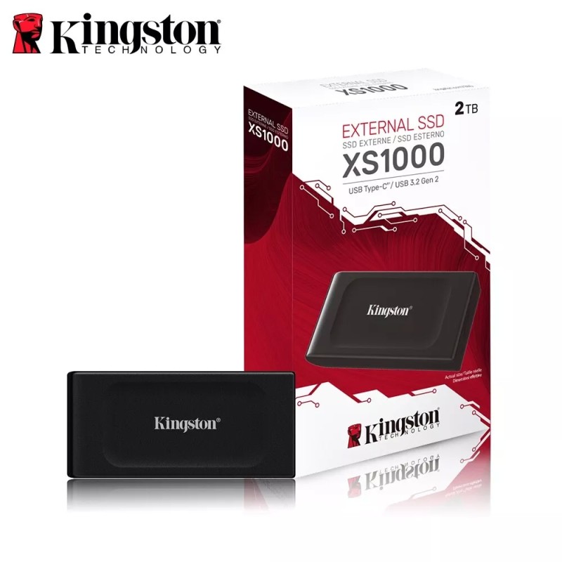 SSD Externo Kingston SXS1000/2000G 2TB USB3.2  (USB-C)