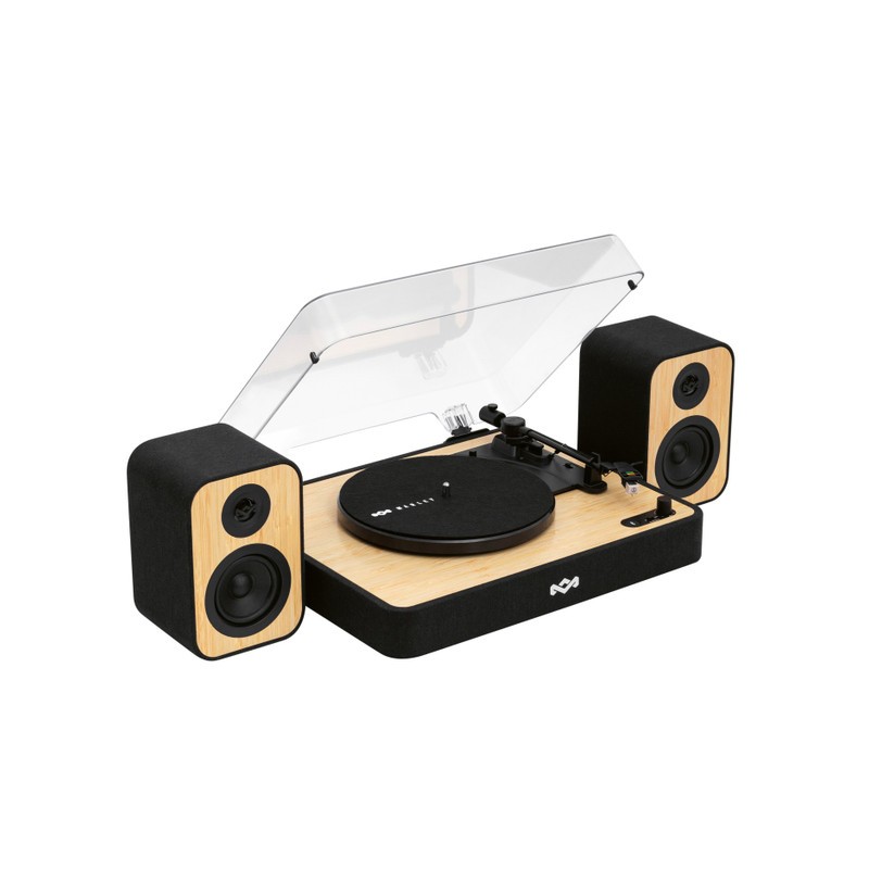 Tocadiscos Inalámbrico Revolution con Parlantes House of Marley EM-JT304-SB