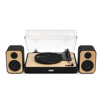 Tocadiscos Inalámbrico Revolution con Parlantes House of Marley EM-JT304-SB