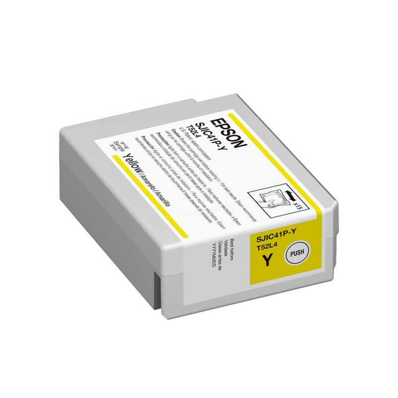 Cartucho De Tinta Epson Amarillo SJIC41P-Y C13T52L420