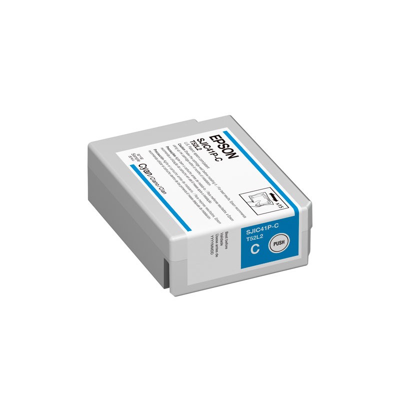 Cartucho De Tinta Epson Cian SJIC41P-C C13T52L220