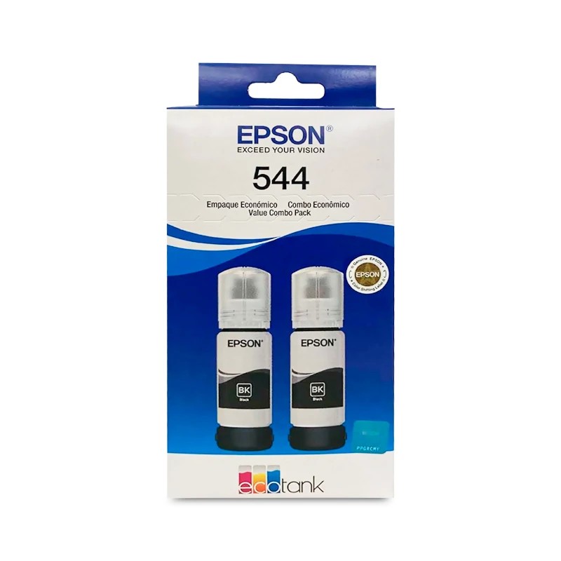 Tinta Epson Negro T544 (2-Pack) T544120-2P