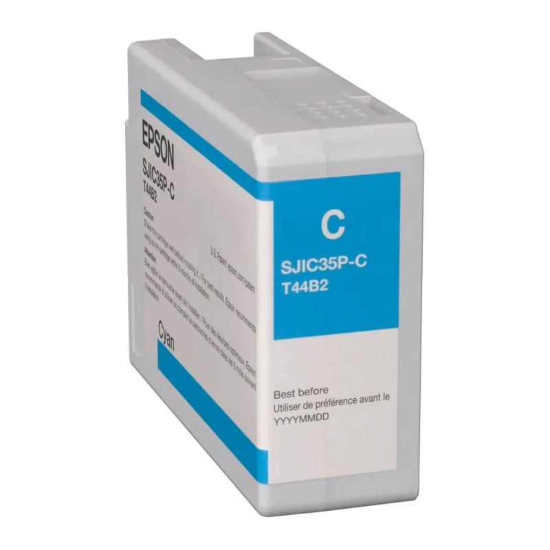 Cartucho De Tinta Epson Cian SJIC35P-C C13T44B220