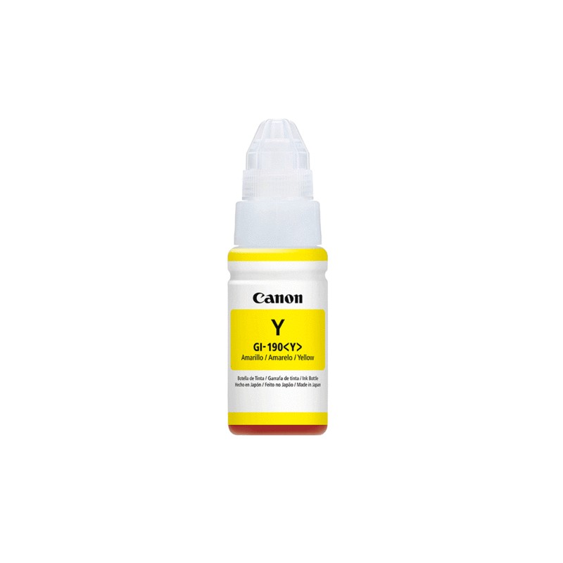 Tinta Canon Amarillo GI 190 Y 0670C001AB