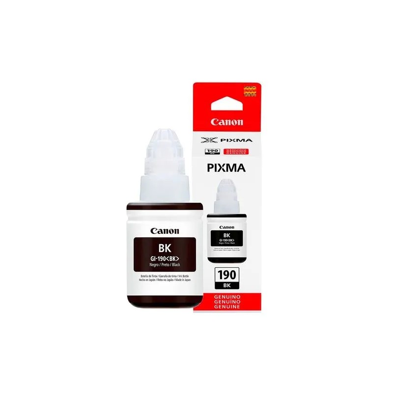 Tinta Canon Negro GI 190 BK 0667C001AB