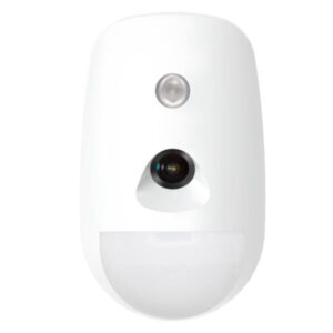 DETECTOR PIR CON CAMARA INALAMBRICO HIKVISION Detection range:12m 85.9°;30Kg pet immunity;IR LED;VGA/QVGA/QQVGA;CR123A;433MHz - DS-PDPC12P-EG2-WB