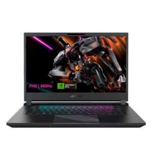 LAPTOP GIGABYTE  AORUS 15 9MF-E2US583 15.6" i5-12500H 512GB SSD 8GB T.V. RTX 4050 6GB WIN 11 HOME-ENGLISH