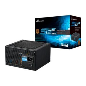 FUENTE DE PODER SEASONIC 650W 80+BRONZE S12III650 SSR-650GB3