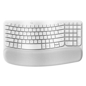TECLADO LOGITECH ERGO WAVE KEYS INALÁMBRICO BLUETOOTH INGLÉS 920-012275