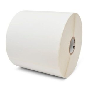 ROLLO ETIQUETAS ZEBRA PAPEL 1.25" X 1" NUCLEO 3" TRANSFERENCIA TERMICA Z-PERFORM 1500T 3 EN FILA 10040540