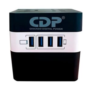 REGULADOR DE VOLTAJE CDP  600VA/300W 4 OUTLET AVR 175 RU-AVR604