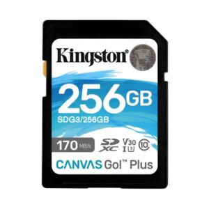 MEMORIA SD 256GB KINGSTON SDXC CANVAS GO PLUS 170R C10 SDG3/256GB