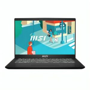 LAPTOP MSI MODERN 14 C13M-1292 14" I7-1355U 16GB 512GB SSD WIN 11 HOME PLUS NEGRO ESPAÑOL 9S7-14J112-1292