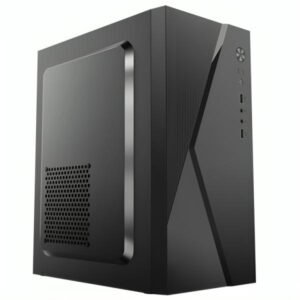 CASE CM04Q1RA001C MICRO ATX U1*2+ AUDIO + FUENTE DE PODER 600W