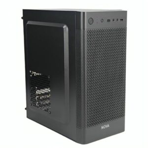 CASE NOVA CM05Q1RA003C  MICRO ATX  U1*2+AUDIO CON FUENTE DE PODER 600W PE600RNF013C