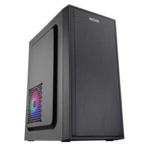 CASE NOVA CM03Q1RA003C MICRO ATX U1*2+AUDIO CON FUENTE DE PODER 600W PE600RNF013C