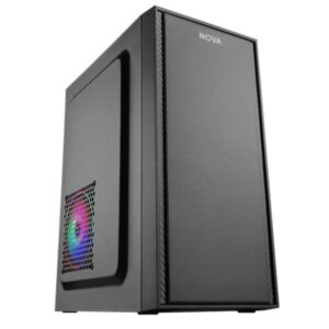 CASE NOVA CM02Q1RA002C  MICRO ATX  U1*2+AUDIO  CON FUENTE DE PODER 600W PE600RNF013C