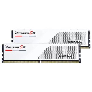 MEMORIA RAM PC 32GB (2 X 16GB) G.SKILL RIPJAWS S5 DDR5 5600MHZ CL28-34-34-89 F5-5600J2834F16GX2-RS5W