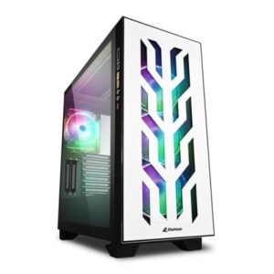 CASE SHARKOON GAMING  ELITE SHARK CA300T WHITE (4044951030415)