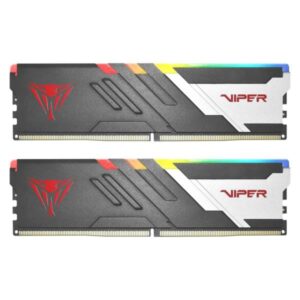 MEMORIA RAM PC 32GB (2X16GB) PATRIOT VIPER VENOM RGB DDR5 5600 MHZ CL36 PVVR532G560C36K