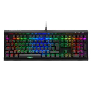 TECLADO GAMING RGB SHARKOON SKILLER SGK60 MECÁNICO ALÁMBRICO USB ESPAÑOL SWITCH MARRÓN 4044951033539