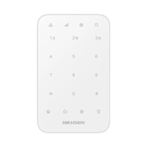 TECLADO LED PARA ALARMA HIKVISION LED display. 900m RF distance. 433Mhz DS-PK1-E-WB 302401705
