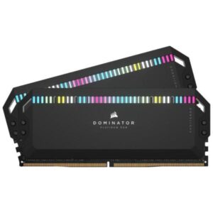 MEMORIA RAM PC 32GB (2X 16GB) CORSAIR DOMINATOR PLATINUM DDR5 6000MHZ CL36 CMT32GX5M2E6000C36
