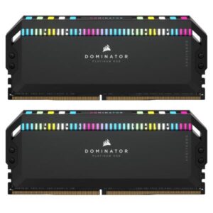 MEMORIA RAM PC 32GB (2 X 16GB) CORSAIR DOMINATOR RGB DDR5 5200MHZ CL40 CMT32GX5M2B5200C40