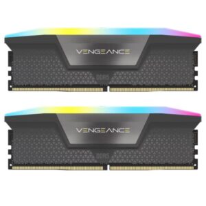 MEMORIA RAM PC 64GB (2 X 32GB) CORSAIR VENGENACE RGB DDR5 5600MHZ CL40 CMH64GX5M2B5600Z40K