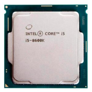 PROCESADOR INTEL CORE I5-8600K 8VA GEN 3.6 GHZ LGA 1151 BX80684I58600K