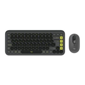 TECLADO Y MOUSE LOGITECH POP ICON COMBO INALÁMBRICO BLUETOOTH ESPAÑOL 920-013052