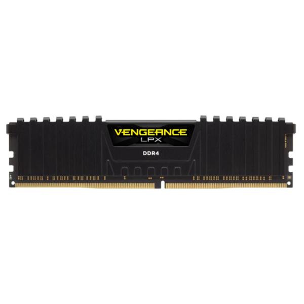 MEMORIA RAM PC 8GB CORSAIR VENGEANCE LPX DDR4 3600MHz CL18 1.35V CMK8GX4M1Z3600C18 NEGRO