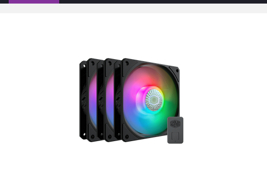 ABANICO RGB COOLER MASTER SICKLEFLOW 120 ARGB 3 IN 1 1X12CM MFX-B2DN-183PA-R1 NEGRO