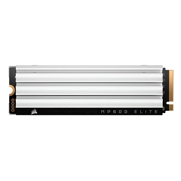 HD INTERNO SOLIDO 1TB CORSAIR MP600 ELITE M.2 2280 PCIE GEN4 X4 NVME 7000MB/S / 6200MB/S CSSD-F1000GBMP600ECS PLATEADO